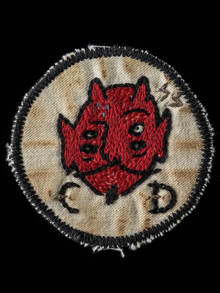 Chain Stitch Patch – Devil01