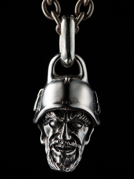 Devil Head Nazi – Silver