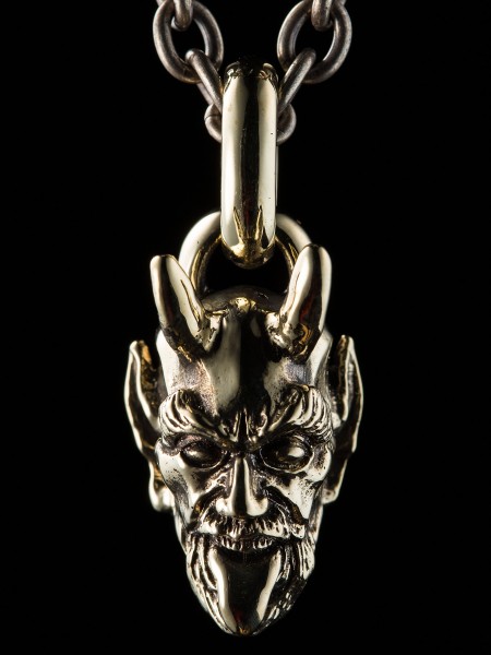 Devil Snook Head – Brass