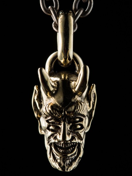 Devil Head Four-eyed Drunk – Brass