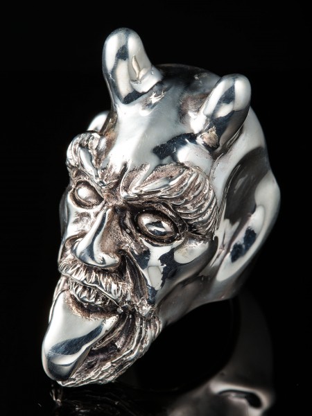 Devil Snook Large Ring – Silver