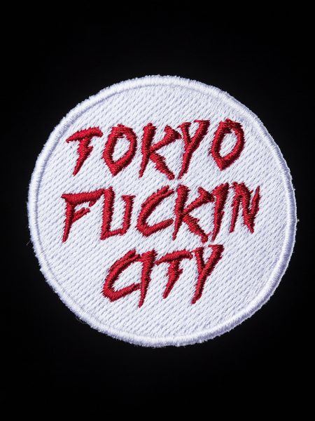 TOKYO FUCKIN CITYワッペン – 白