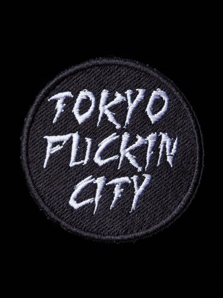 TOKYO FUCKIN CITYワッペン – 黒