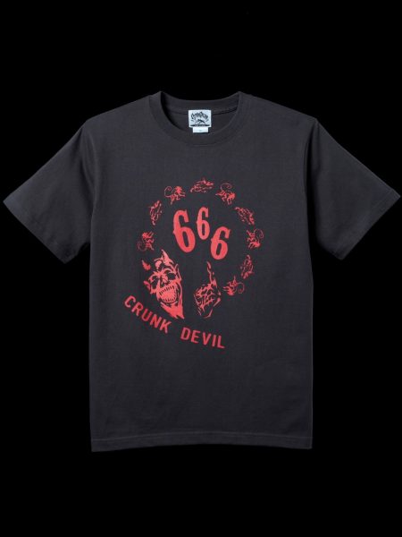 12 DEVILS Tシャツ（墨黒）