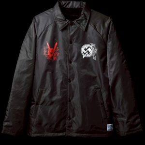 裏地ボア付きチョッパー三木さんコーチジャケット